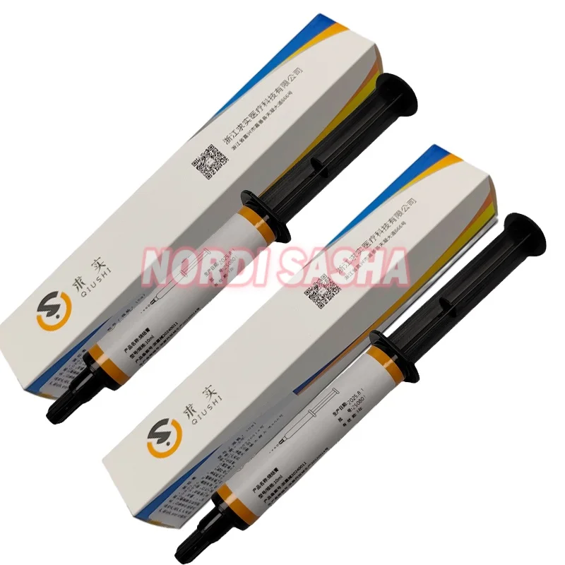 

10 мл эластичная паста Стоматологическая спекающая паста для стоматологических протезов: вставки, накладки, виниры, коронки и моста