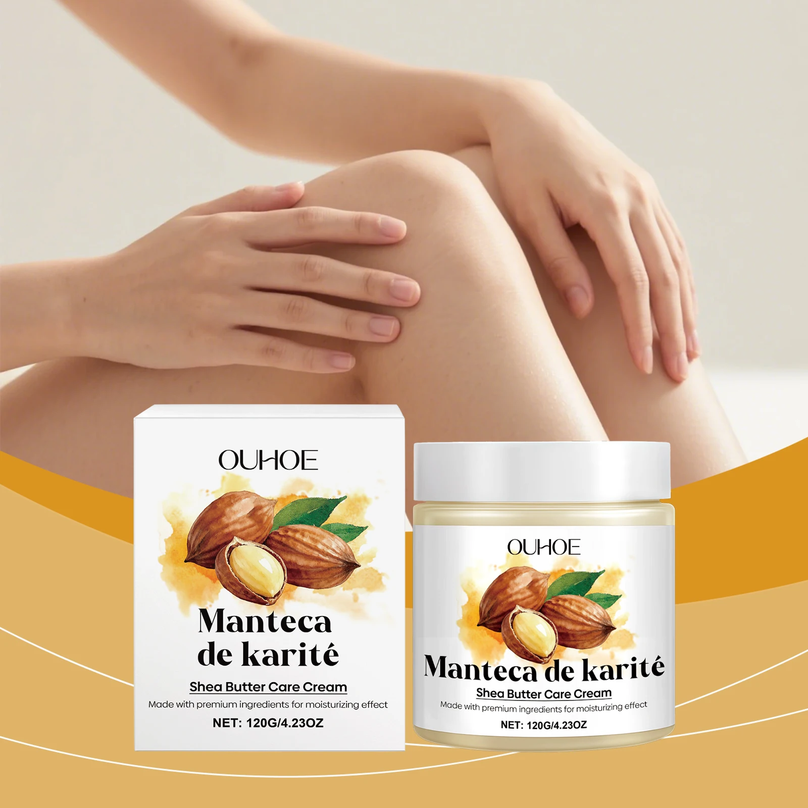 

All-In-One Moisturizing Care Cream for Face Body Lips Hydrates Relieves Dryness Suitable for Everyone Keeps Skin Soft Smooth