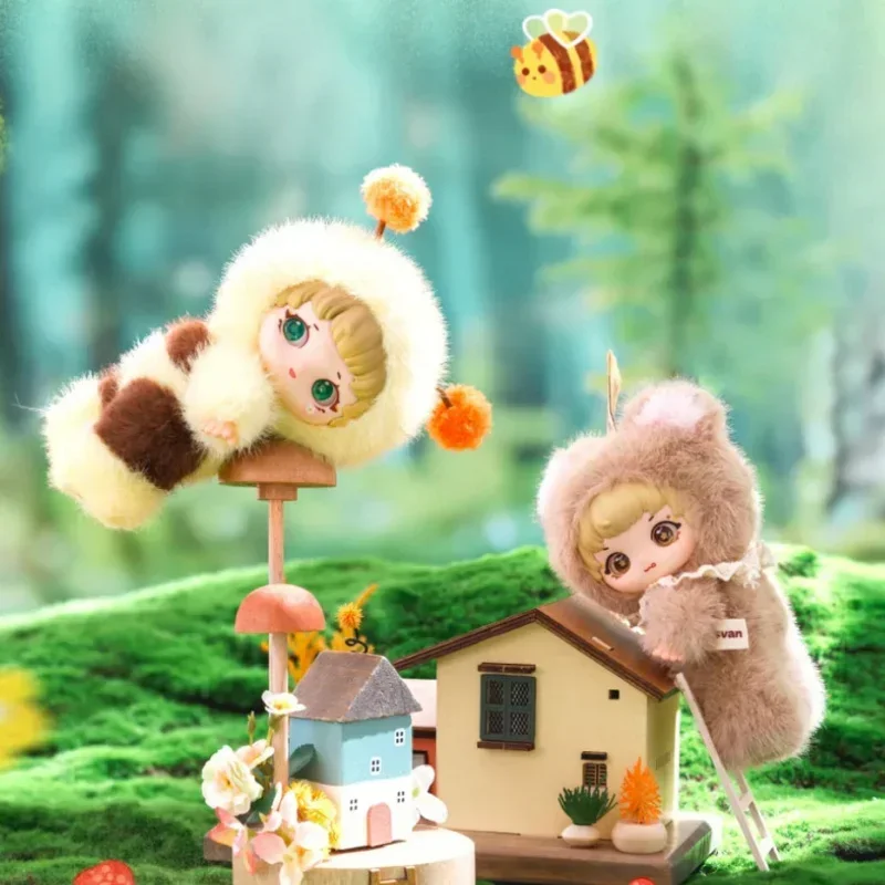 2025 حار Letsvan Ziyuli الحيوان سلسلة الحفلات صندوق أعمى صندوق غامض اللعب لطيف عمل أنيمي الشكل Kawaii نموذج هدية