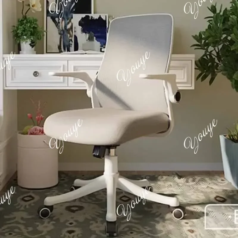 XM Cheap Executive Office Chair Normal Back Rest Nordic Kawaii Lazy Office Chairs Comfy White Modern Sillas De Oficina Furniture