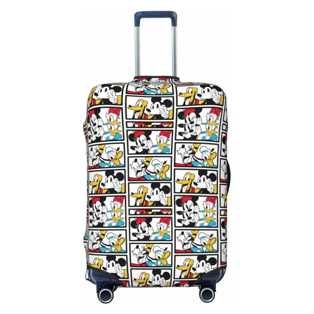 

Custom M-Mickey M-Mouse Collage Luggage Cover Cute Anime Cartoon Suitcase Protector Covers Suit For 18-32 inch