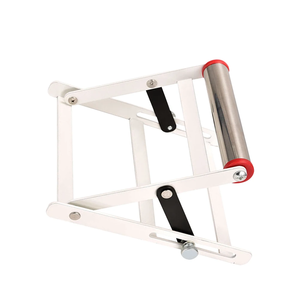 

Adjustable Cutting Machine Support Stainless Steel Anti-Slip Frame Heavy Duty Material Holder Bracket Rolling Miter for Cutting