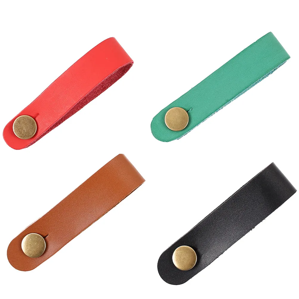 Guitar Headstock Strap Tie Holder 4 Pack No Button Thin Under String Design for Acoustic Guitar Ukulele Bass