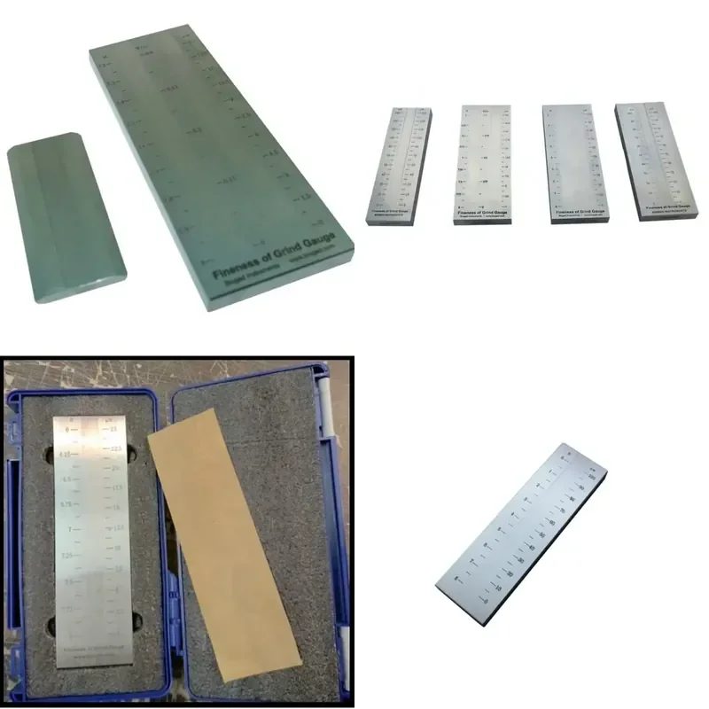 Hot Sell Grindometer, Double Groove Fineness of Grind Gauge, Grind Gauge Meter