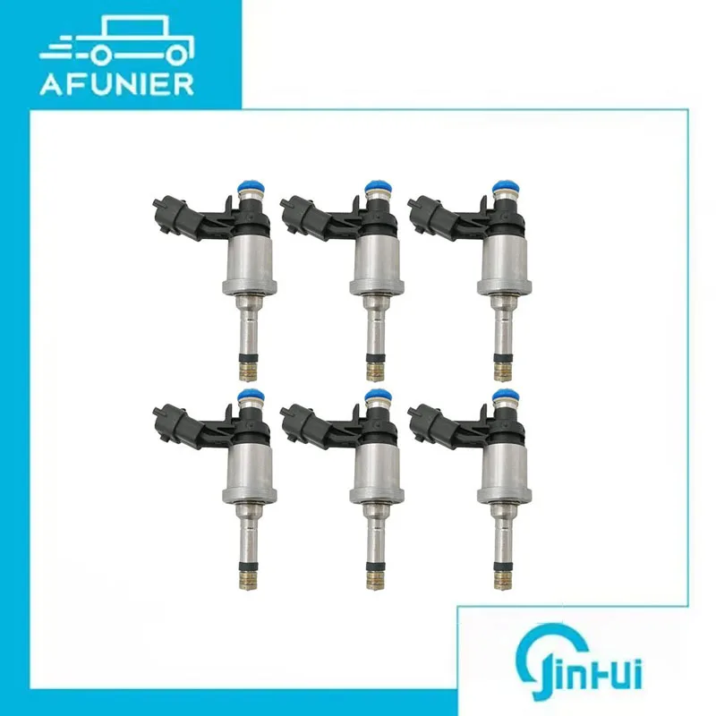 

6Pcs Fuel Injector Nozzle For GM Chery Cadillac 3.6L OE No.:12638530,12669384,12611545,12632255,0261500114