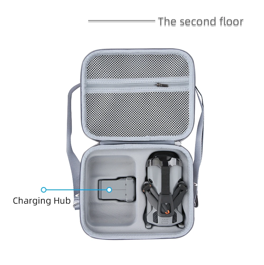 لـ DJI MINI 5 PRO حقيبة تخزين مضادة للضغط ومضادة للصدمات من البولي يوريثان