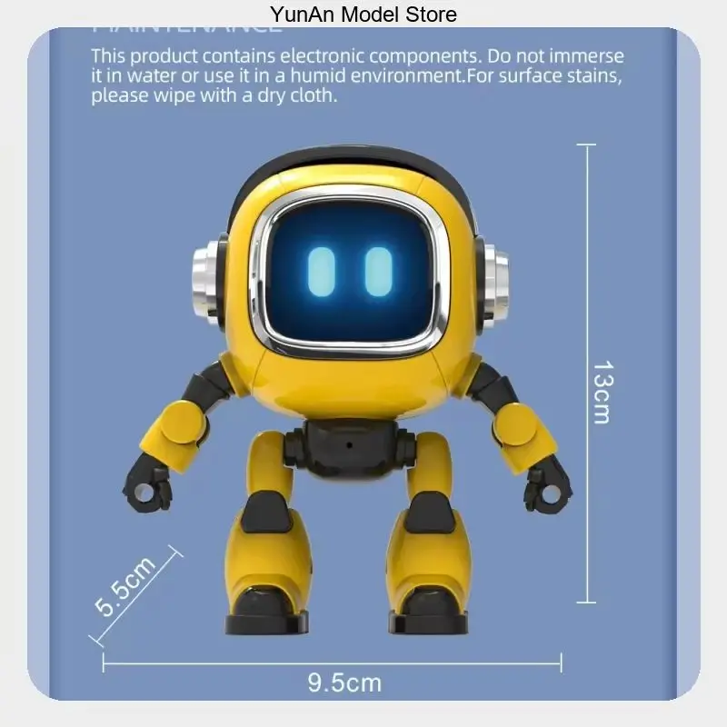 Hot Cute Learning Companion Voice Controlled Robot Ai Interactive Robot Built-In Storytelling & Universal Knowledge Q&A - view 3