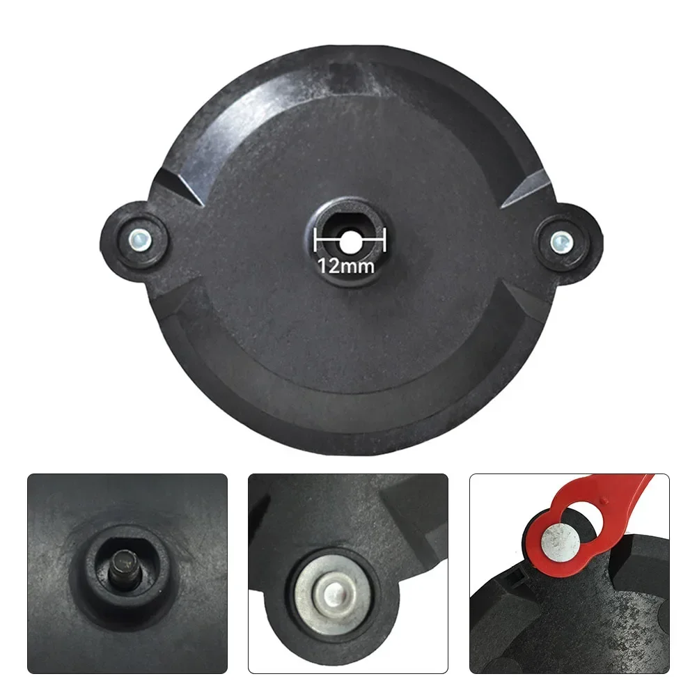 Mower Cutter Head Simple Snap-on Plastic Cutter Head 12x10cm Suit For Lawn Mower Accessory Home Garden Power Tool Parts