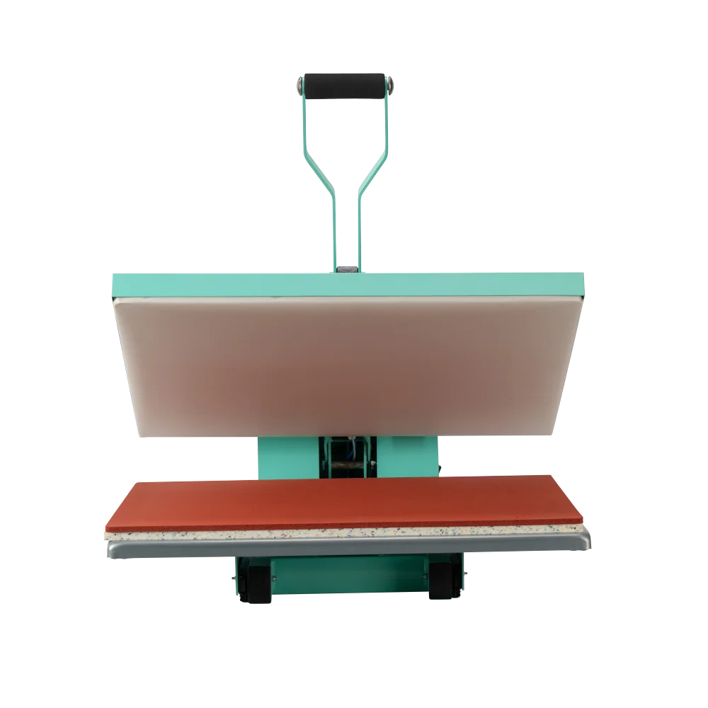 16'' x 24'' Pressa di calore manuale Base scorrevole Cuscinetto termico elettronico in silicone Piastra di calore a pressione facile e sostituibile Regolabile