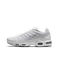 Nike Air Max Plus TN Grey White Cushioning Breathable Men Running Shoes Comfortable Outdoor Walking Sneakers Men 604133-139