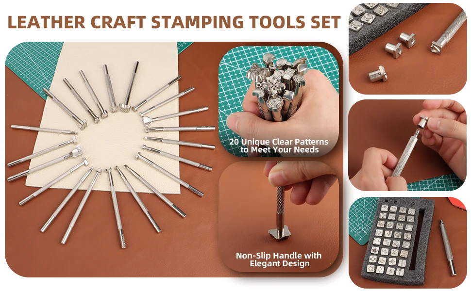 Leather Working Tools Kit