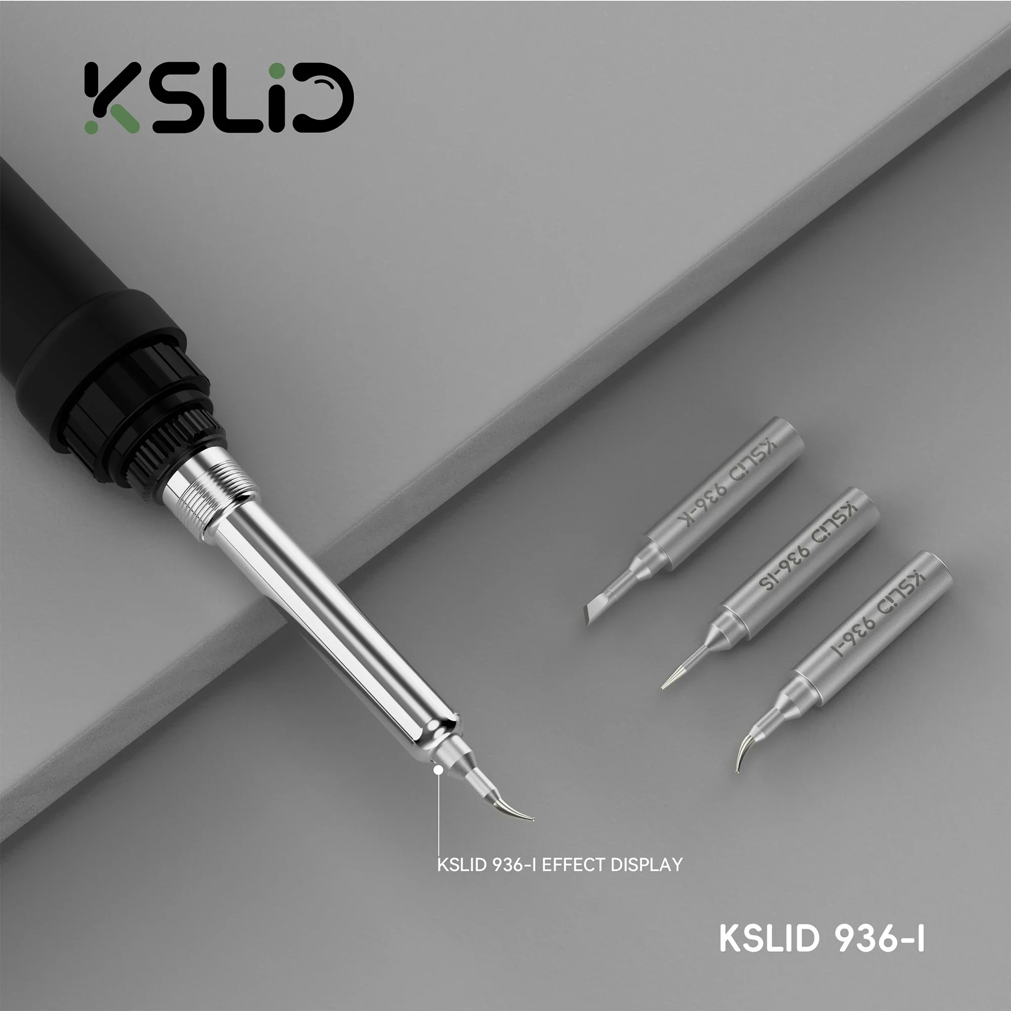KSLID Antioxidant Welding Tips Soldering Iron Head Replacement for 936 I/IS/K Soldering Stations Solder Head Welding Accessories