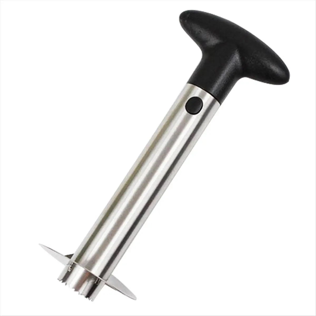 HITL Stainless Steel Pineapple Peeler, Corer, Slicer, and Cutter - Easy Kitchen Tool for Effortless Fruit Preparation