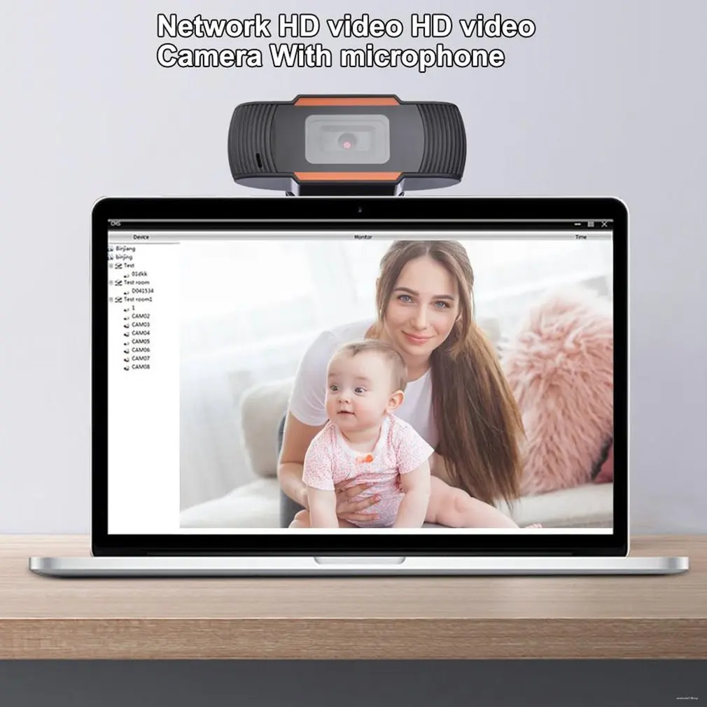 Live Webcam USB 2.0 PC Web Camera Widescreen Video With Microphone High-definition 1080P Conference Camera Driver-free