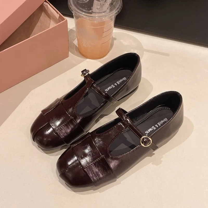 Mary Jane Shoes Buckle Single Shoes 2026 Spring New Korean Edition Soft-soled Flat-soled Shoes for Women view 6