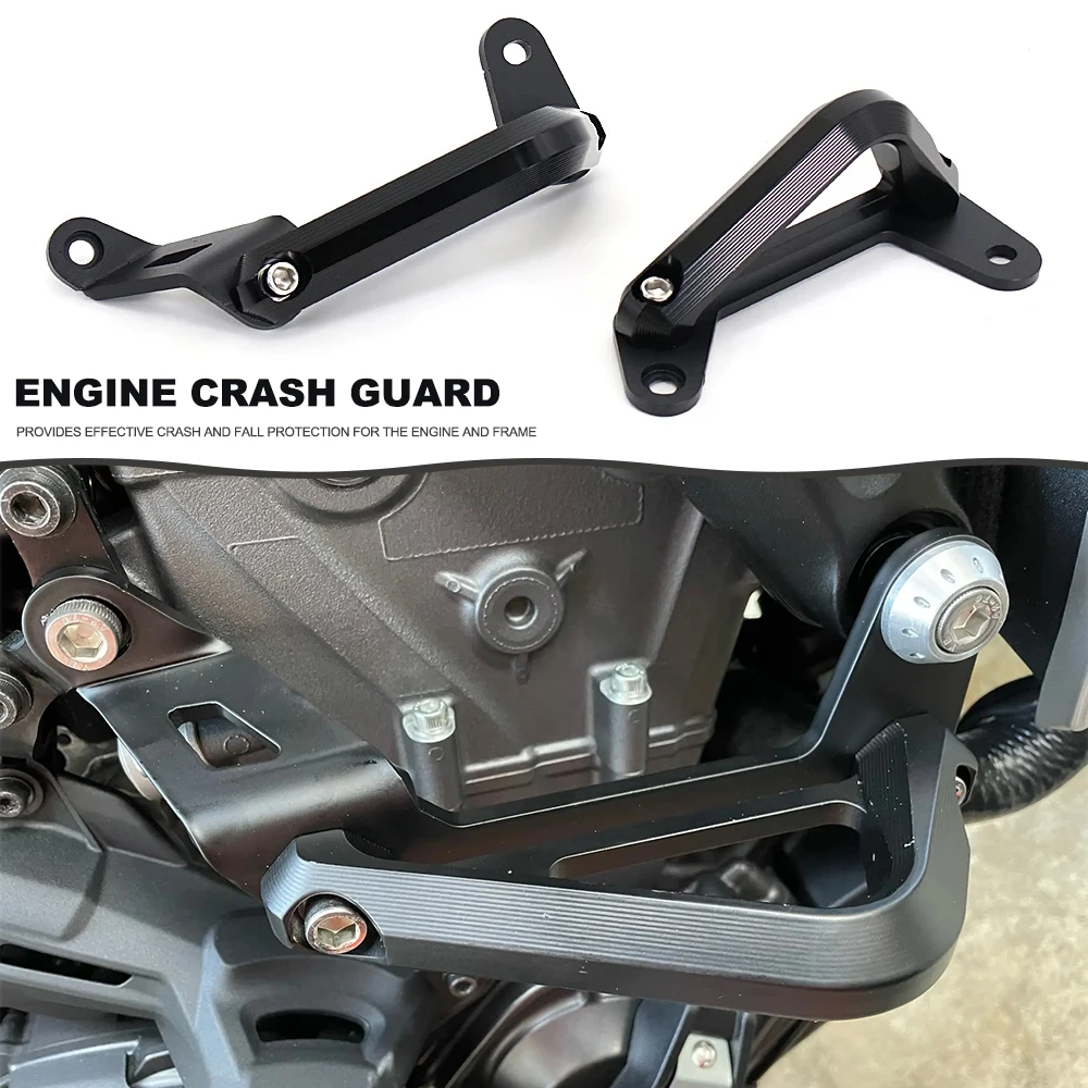 

Motorcycle Engine Guard Frame Slider Crash Bar Protector For YAMAHA MT-09 MT09 SP Tracer 9 GT XSR900 Engine Protection Kit