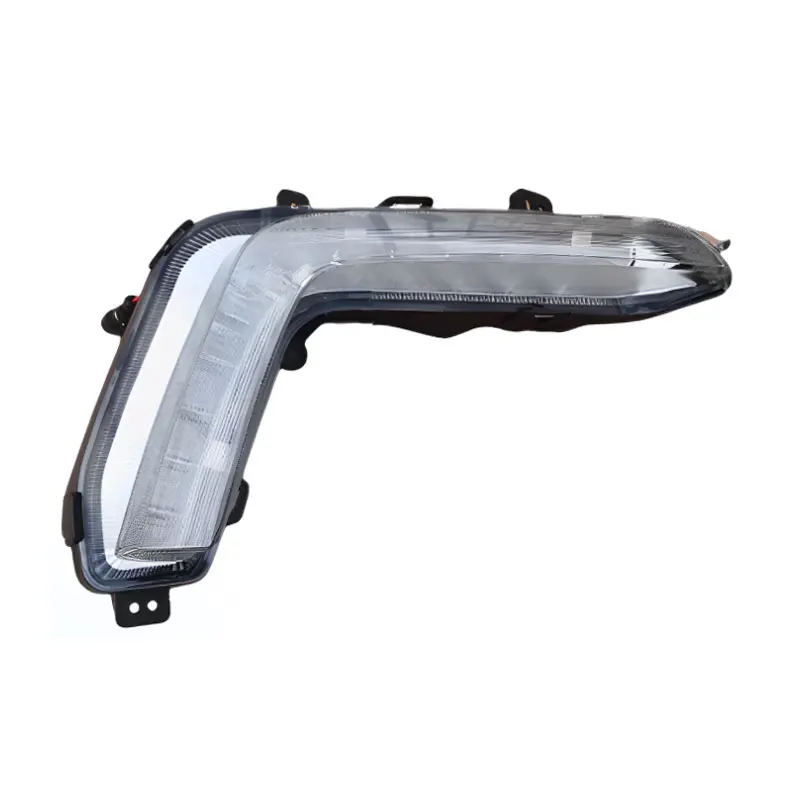 اكسسوارات السيارات ل FAW Besturn X80 2017 المصد الأمامي LED DRL النهار تشغيل ضوء الضباب ضوء القيادة ضوء النهار ضوء الجمعية #5