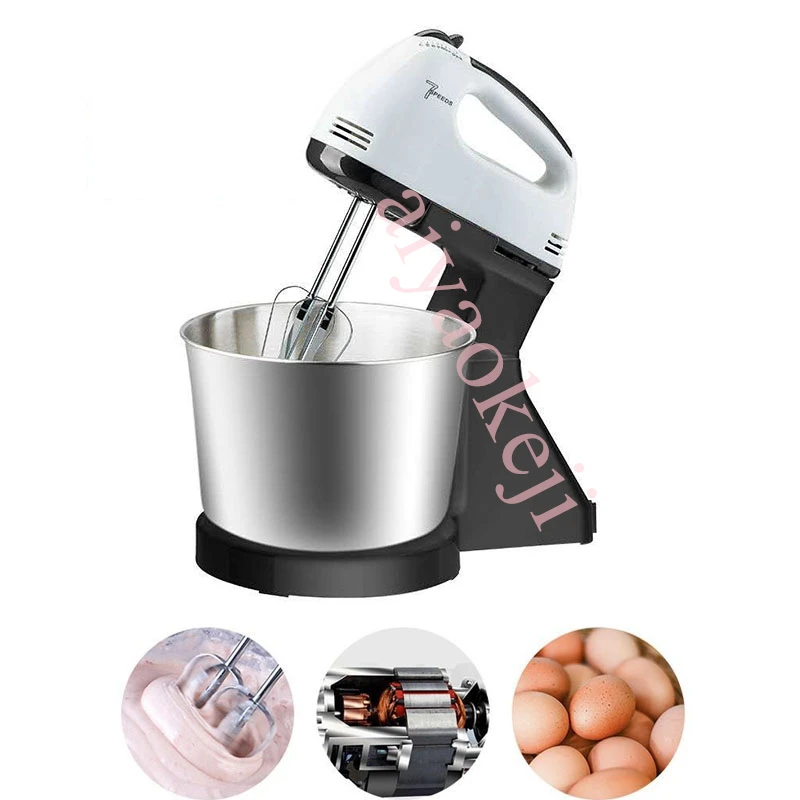 1.7L Stand Mixer 7 Speed Electric Food Mixer Cake Dough Mixer Cream Egg Whisk Blender Kitchen Food Processor