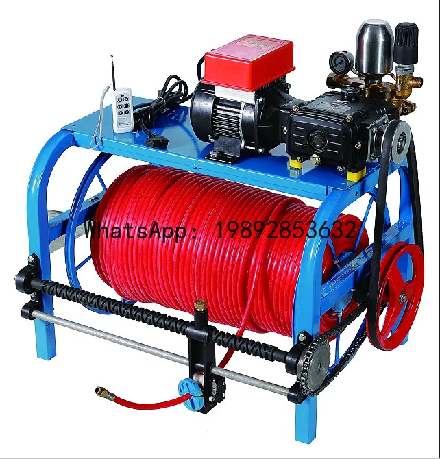 JX  Electric Sprayer Fully Automatic Line Reel Agricultural High-Pressure New Remote Control Sprayer