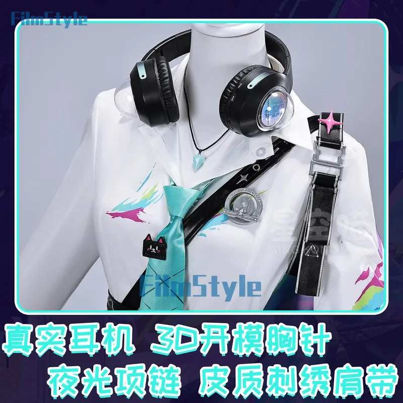 

Игра Wuthering Waves Lynae Косплей Костюм Хэллоуин Рождество Ролевая вечеринка Костюм комиксов Mooyiyi cos Размер S-XXL