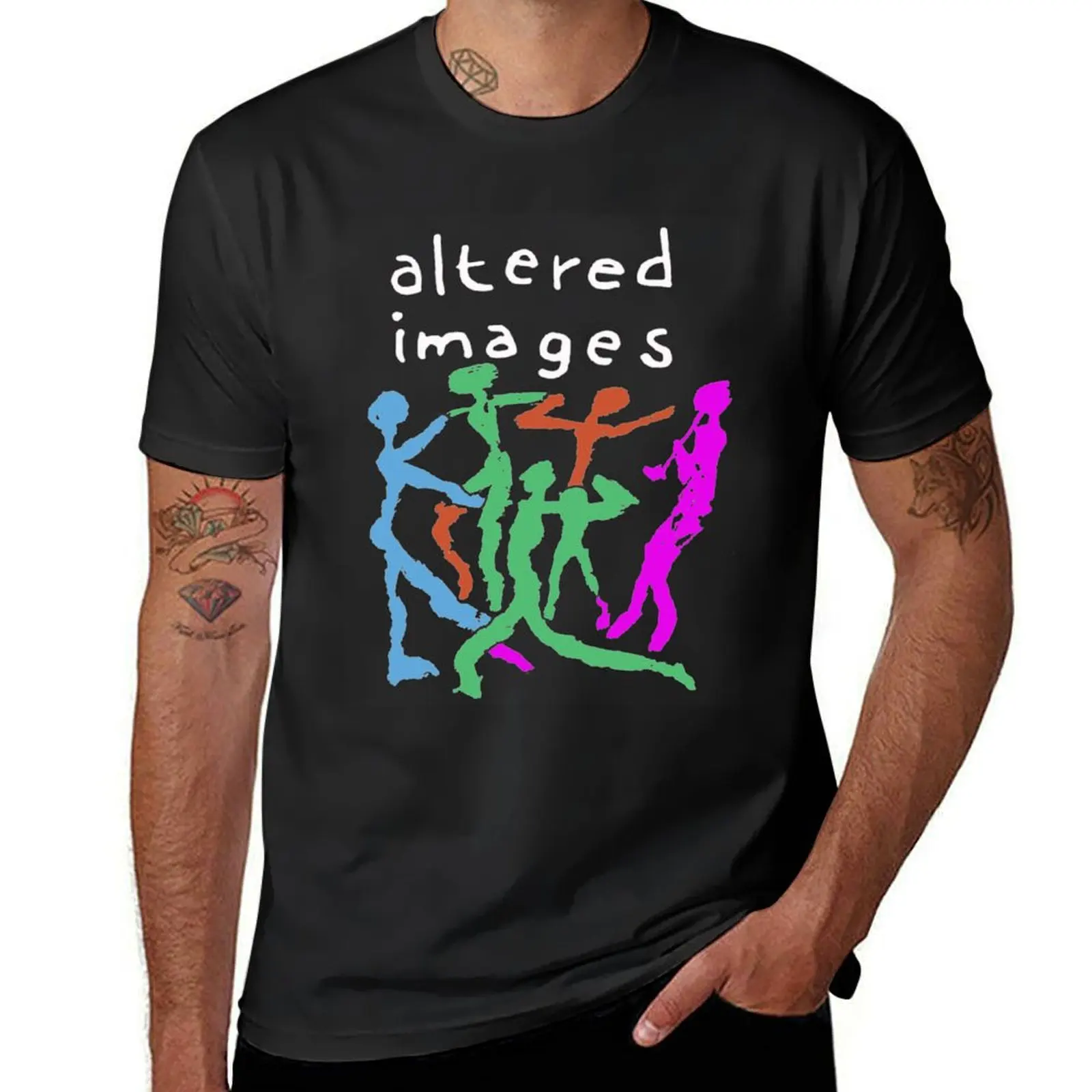 Altered Images T-Shirt quick drying vintage clothes oversizeds quick-drying funny t shirts for men