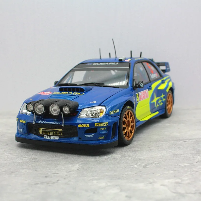 Sunstar Diecast 1/18 مقياس سوبارو سبيكة سيارة نموذج سوبارو امبريزا WRC 2006 لعب المركبات لعب للأولاد مجموعة الصندوق الأصلي #2