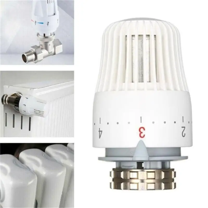 652F 2pcs Wireless Temperature Control for Heating Convenient & Easy to Use Temperature Control Simple Installation Durable