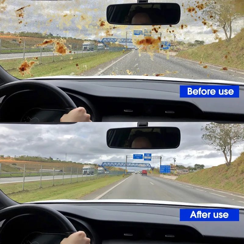 Auto Window Cleaning Detergent Care Tool Solid Wiper Fine Concentrated Effervescent Tablets Car Windshield Glass Cleaner