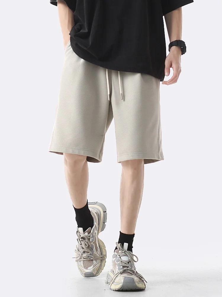 

Мужские летние тонкие повседневные брюки свободного кроя с широкими штанинами, прямые, модные, молодежные, яркие цвета