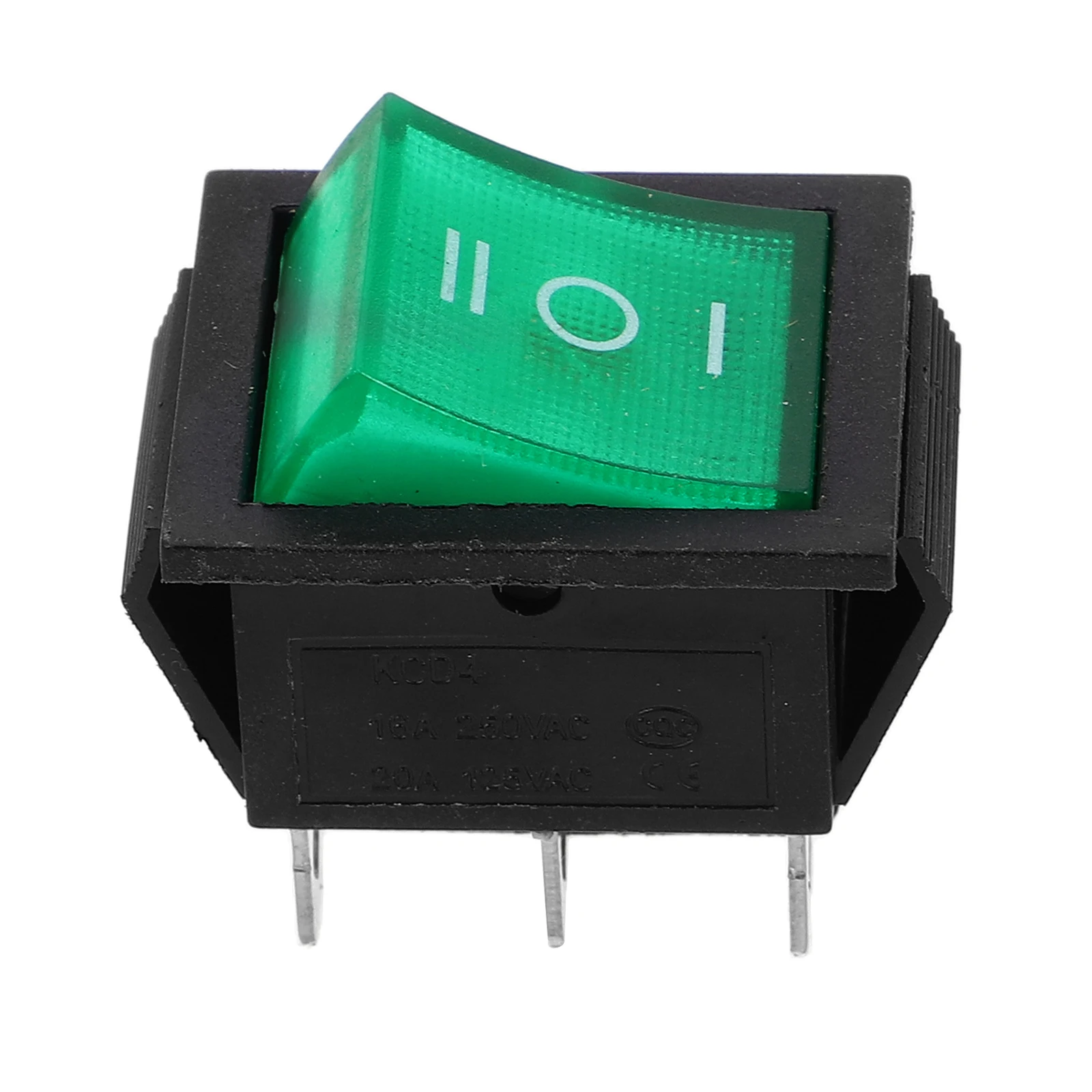 

Boat Shaped High Power Rocker For Rv Generator Brake Light On Off Switch Replacement Green Waterproof Marine Toggle Switch
