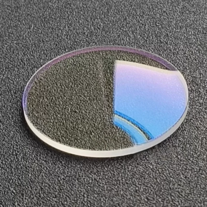 2,0 mm Dicke, blauer Farbton, doppelt gewölbtes Mineralglas, 30 mm–39,5 mm Durchmesser, rundes, gebogenes Uhrenglas für die Uhrenreparatur, YZC218 – Detail 3