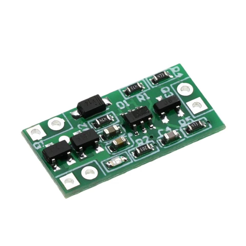 Mini DC 3V-5V 7V-28V Einfachschalter-Modul mit Einzelknopf, Start-Stopp, Selbstverriegelung, Leistungsverriegelung, Elektronischer Controller – Detail 2