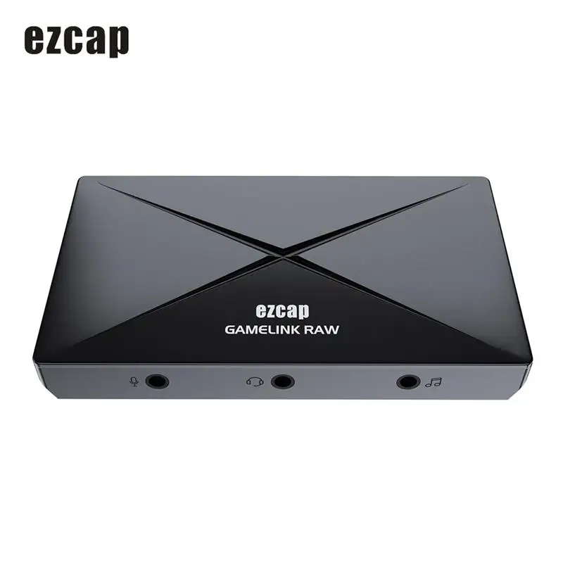 Top ezcap333 4K HDMI Video Capture Card SB3.0 Game Live Streaming and Capture video up to 1080p120 or 2160p30 with Mic Line In