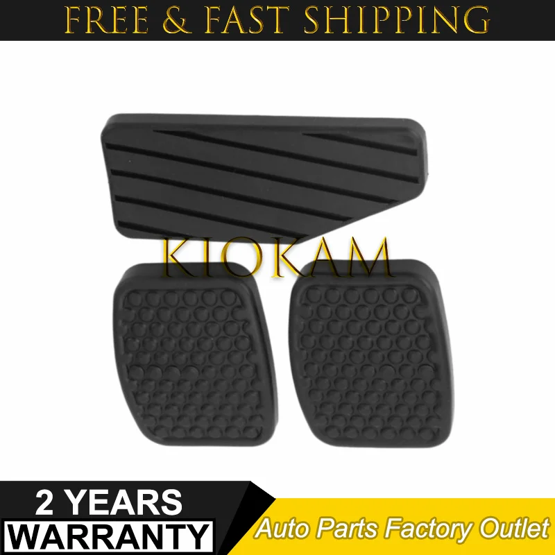 Juego de 3 Pedales de Freno y Embrague de Goma 49451-60B00 49751-79001 4975179001 para Suzuki Samurai Vitara Daewoo Matiz Tico