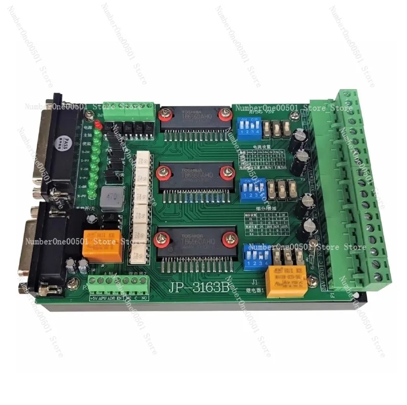 

USB CNC Controller JP-3163B 3-Axis TB6560 Driver Board for 42/57 Stepper Motors Mach3 Engraving Machine 3A Output