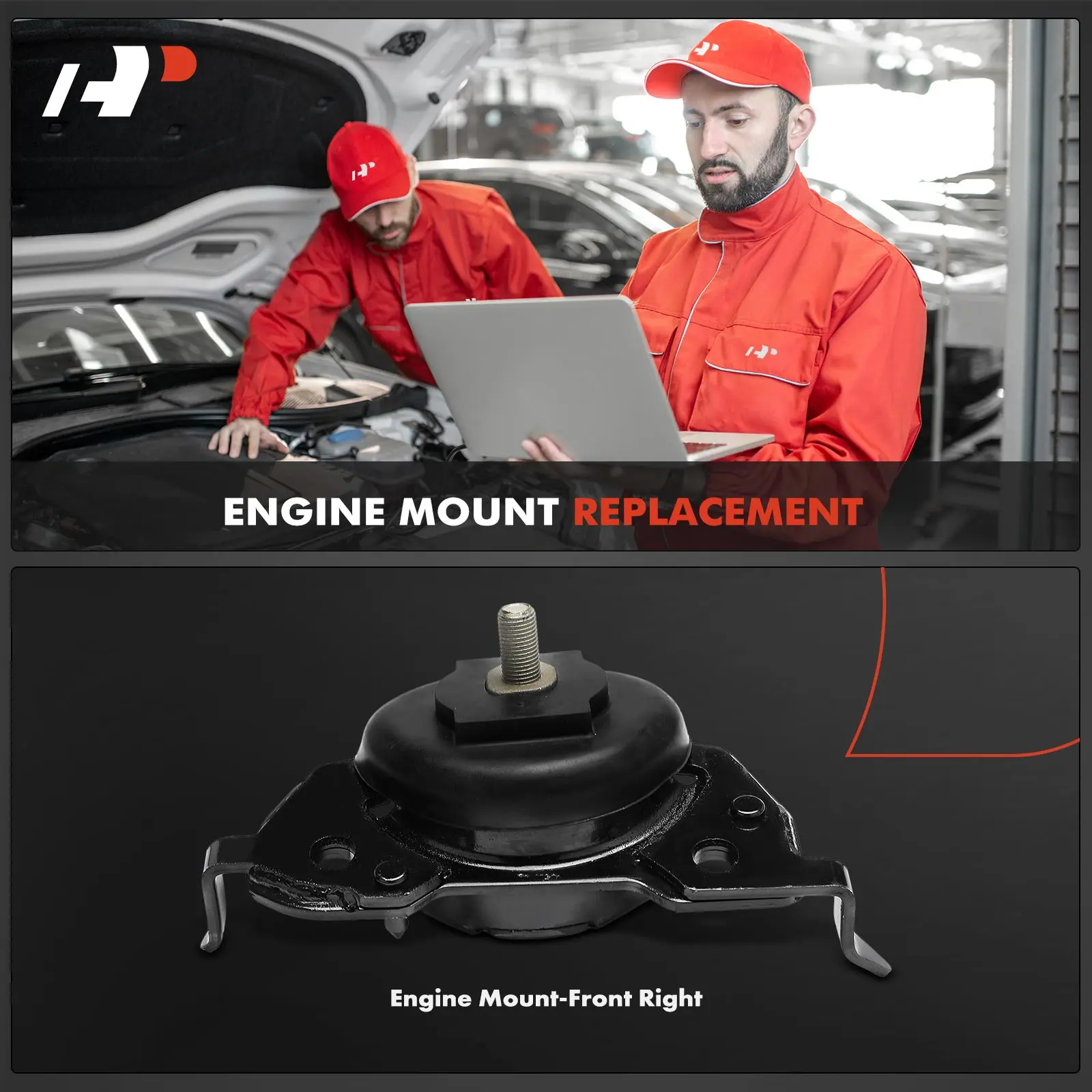 A-Premium Front Right Engine Mount for Lexus GX460 2010-2023