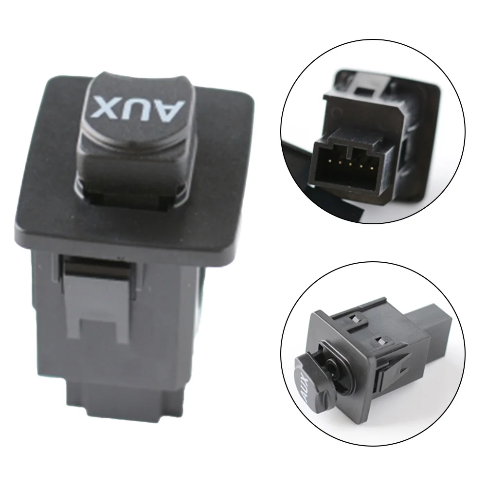 Car Audio Upgrade Car Audio Interface Easy Installation Audio Socket Adapter Black Direct Installation OEM Number 39112-TA0-A01