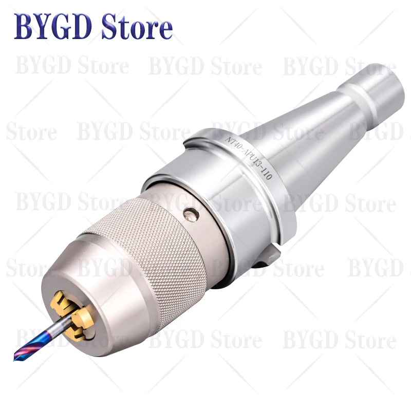 BYGD NT NT30 NT40 ISO40 APU Automatic drill bit APU08 APU13 APU16 drill chuck collet tool holder bracket tool