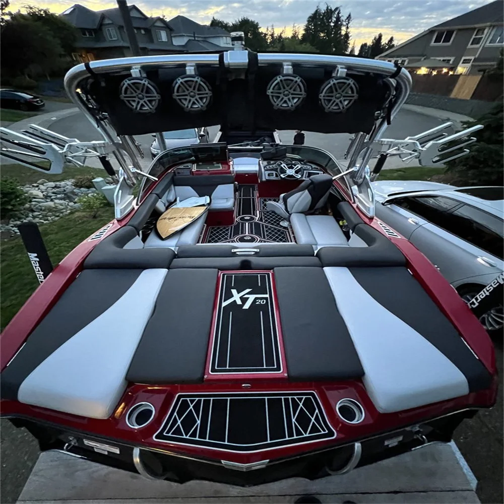 2018 Mastercraft XT20 Cockpit Floor Pad Boat EVA Foam Teak Deck Flooring Mat SeaDek MarineMat Gatorstep Style Self Adhesive