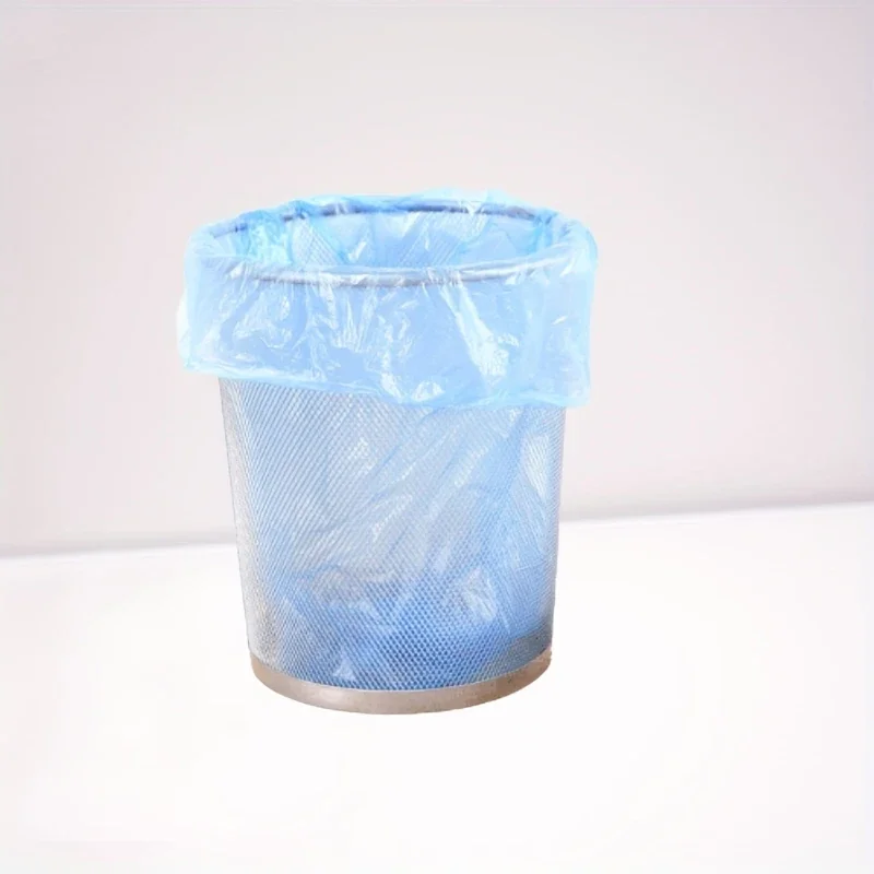 100PCS Mixed Color Thicken Disposable Garbage Bags Kitchen Storage Trash Can Liner Bags Protect Privacy Plastic Waste Bag