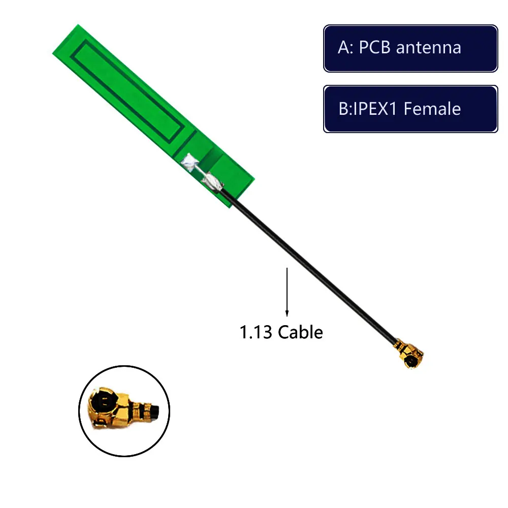 1PCS Smart Home GSM GPRS 2G 3G built-in PCB antenna NB-IOT module antenna hard board UFL IPEX head