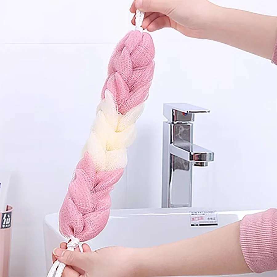 Large Size Bath Loofah Remove Mud Sponge Cute Rubbing Towel Foaming Wash Shower Super Soft Flower Bath Ball Mesh Sponge