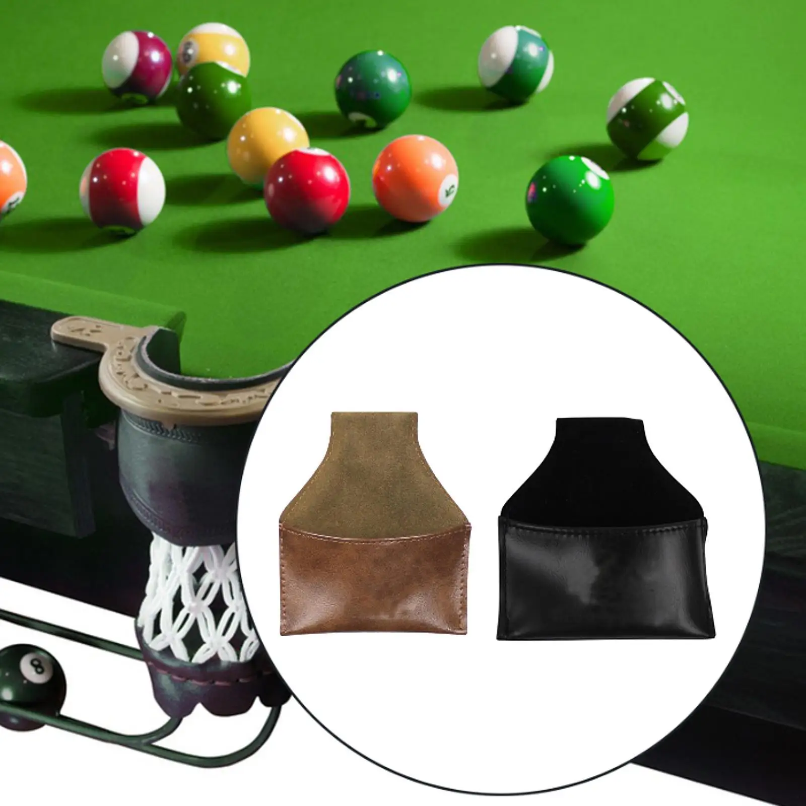 

Сумка для мела для бильярда, аксессуары для бильярда, портативный органайзер, небольшой компактный чехол для переноски, зажим для мела, чехол-держатель для мела