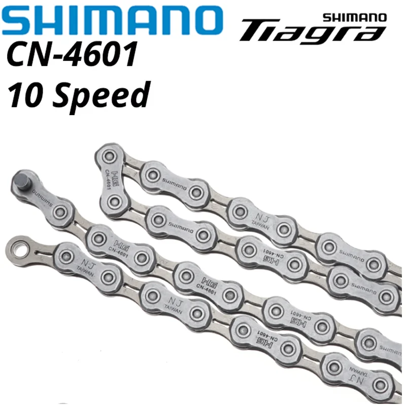 Shimano Tiagra 4600 CN-4601 체인 10 속도 112 링크 도로 자전거 자전거 10S용 체인