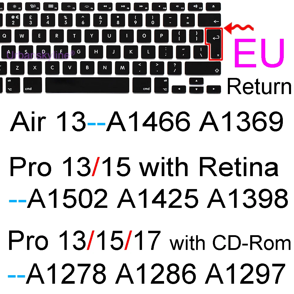 Tastatur Abdeckung für Macbook Air 13 M1 11 Pro 13 14 Max 16 Touch Bar ID 15 17 12 Retina silikon Protector Haut Fall A2337 A2442