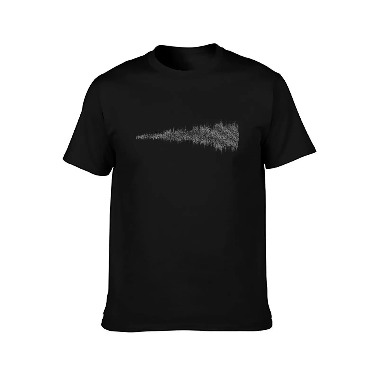 Stairway to Heaven Lyrics Soundwave art (for dark bakgrounds) T-Shirt T-shirts oversize blanks outfits for men