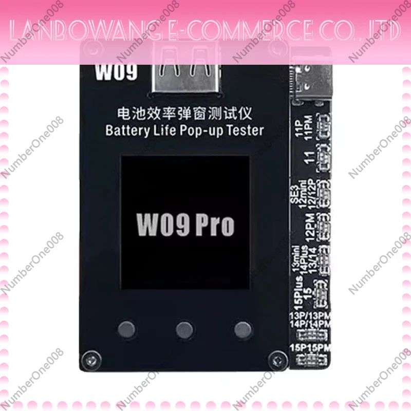 For STON OSS W10 Battery Cycle Tester for iPhone 11 to 15 Pro Max Accelerate Battery Cycle Increase Battery Efficiency