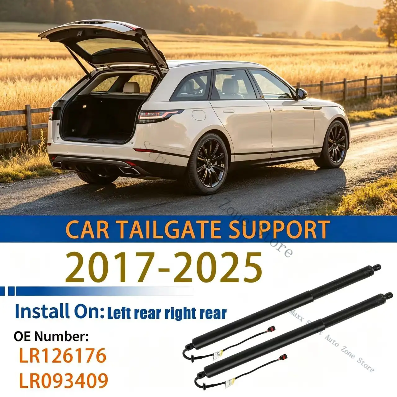 For L560 RANGE ROVER VELAR YR 2017-2025 Tailgate Support Rod Rear Tailgate Strut Electric Support Struts LR126176 LR093409