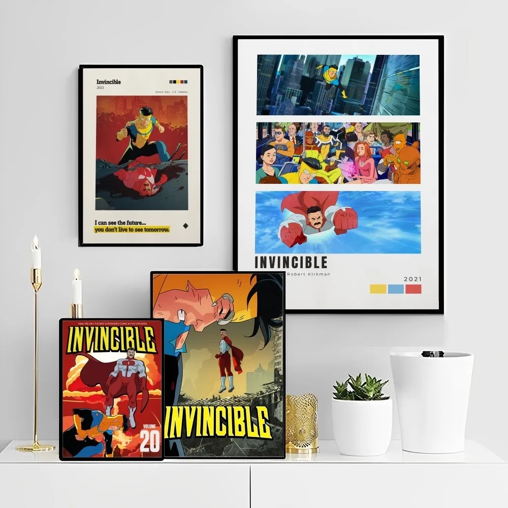 I-Invincible Good Quality Prints and Posters HD Quality Poster Wall Art Painting Study Home Decor