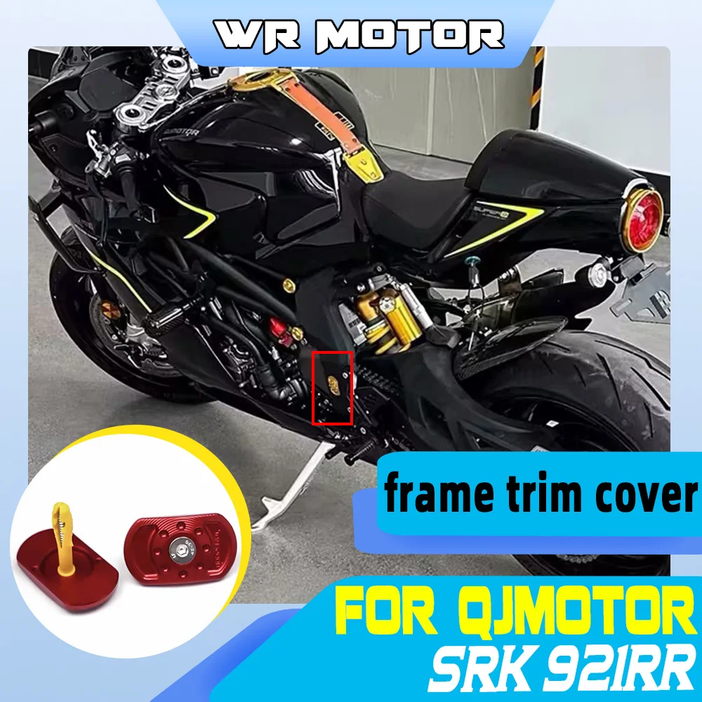 FOR QJMOTOR SRK921RR Modified Frame Side Protective Fairing Decor Cover Mod Kit